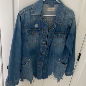 Vintage Upcycled Jean Jacket